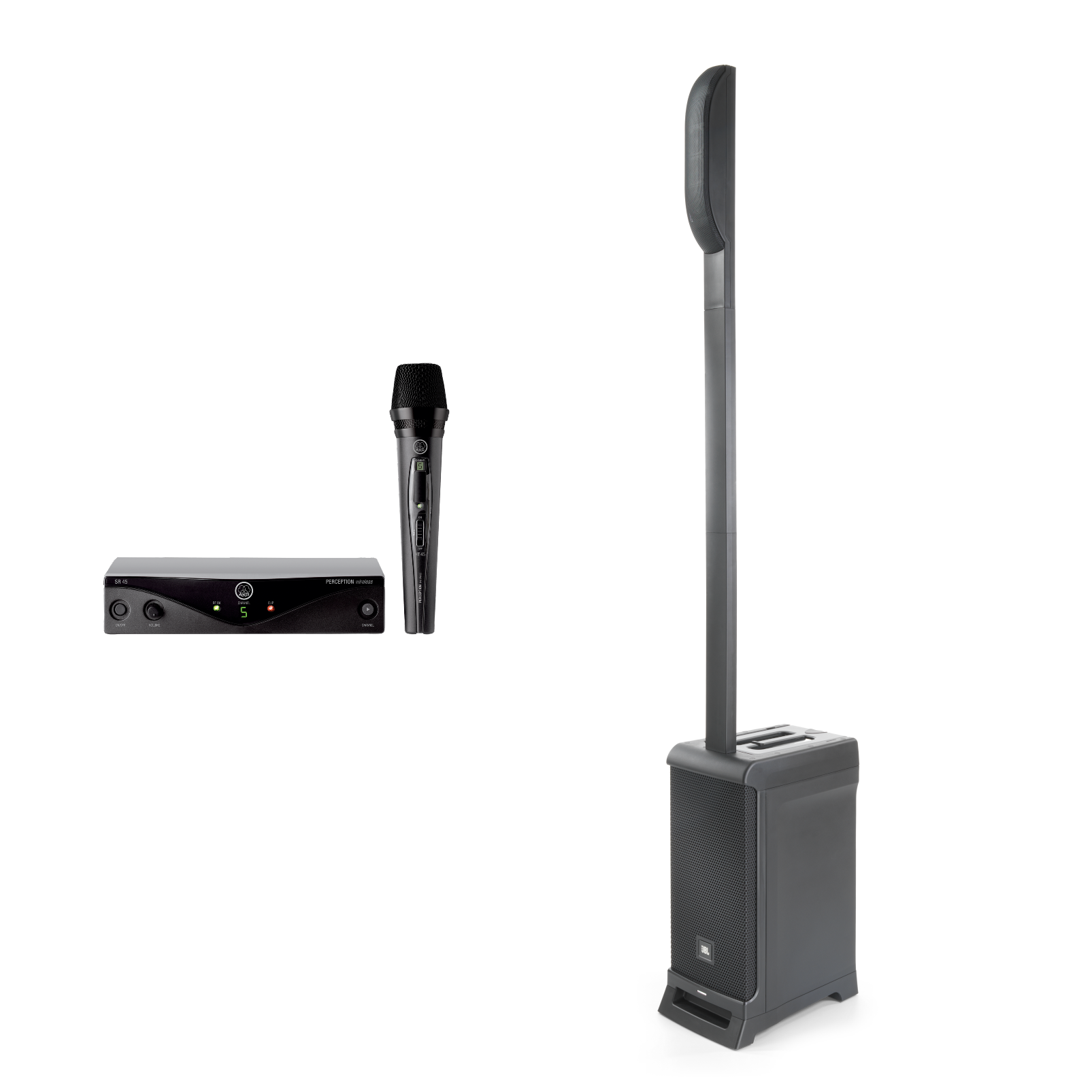 JBL IRX ONE + AKG Perception Wireless Vocal Set Bundle