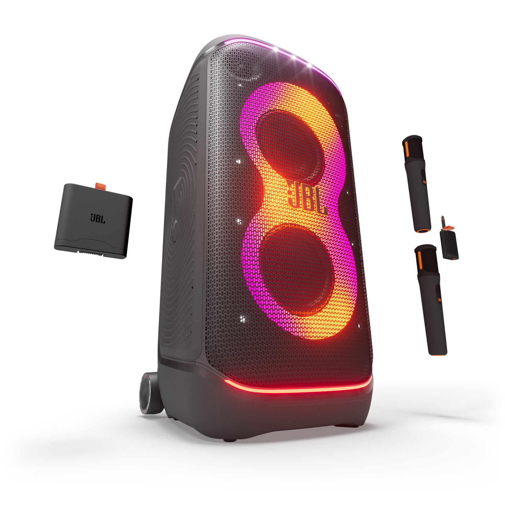 JBL PartyBox Stage 320 and “The Works”